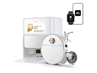 Robot aspirapolvere e lavapavimenti MOVA V70 Ultra Complete con stazione