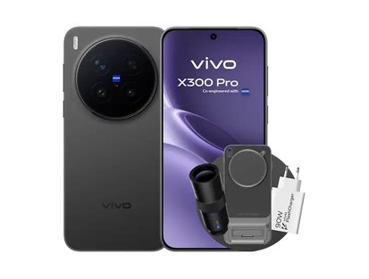 vivo X300 Pro 512 GB / 16 GB RAM — Hayalet Siyahı (paket)