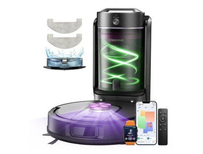 Vactidy W15+ LiDAR kendi kendini boşaltan istasyonlu robot süpürge
