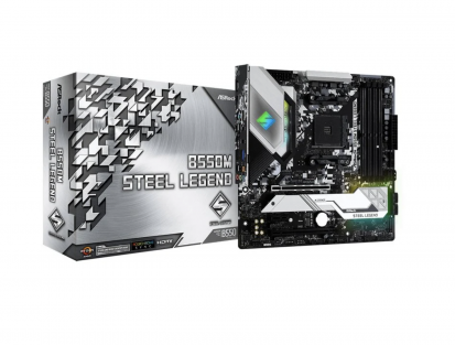 ASRock B550M Steel Legend motherboard for Ryzen systems