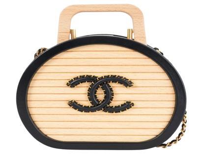 Chanel Black Leather Small Vanity Bag 2022 Edition