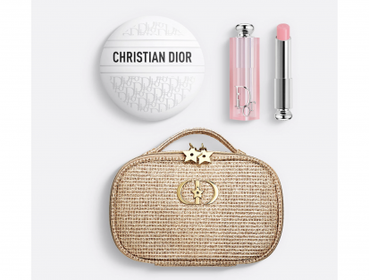 Dior makeup set featuring Dior Addict Lip Glow and Dior Le Baume