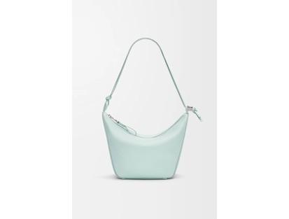 Loewe Hammock Hobo Mini Sky Blue Leather Bag