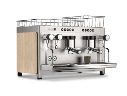 Iberital Tandem Standard 2GR Madera Two-Group Espresso Machine