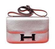 Hermes Constance Chevre Leather Paladio Mini Bag Authentic