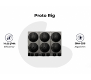 Proto Rig Bitcoin Miner for SHA-256 Mining Operations