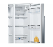 Bosch KAG93AIEP American Fridge in Stainless Steel Fingerprint Resistant Finish