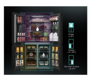Hisense Americano RQ760N4IFE Fridge with Total No Frost Smart Screen