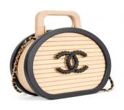 Chanel Black Leather Small Vanity Bag 2022 Edition