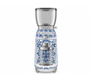 Smeg CGF01DGBEU Blu Mediterraneo Coffee Grinder DolceGabbana Collaboration