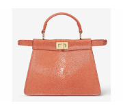 Fendi Peekaboo ISeeU Petite Naranja luxury handbag collection