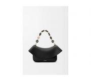 Loewe Ola leather Black medium handbag with removable strap