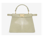 Fendi Peekaboo ISeeU Petite Verde luxury shoulder handbag