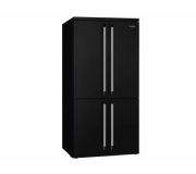 Smeg Americano Fq960bl6 Four-Door Refrigerator Black 187cm Total No Frost