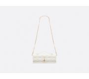 My Dior Cannage latte mini bag with removable chain