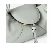 Fendi Spy Small bag in green matcha leather