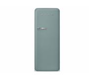 Smeg Fab28rdeg5 emerald green retro single-door refrigerator appliance