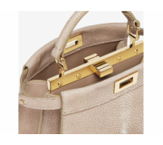 Fendi Peekaboo ISeeU Petite beige handbag luxury Italian collection