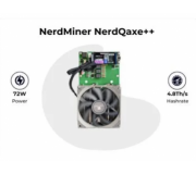 NerdMiner NerdQaxe Bitcoin Miner for SHA-256 at Home
