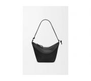 Loewe Hammock hobo mini leather Black shoulder bag