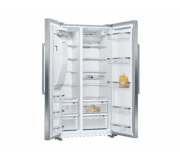 Bosch KAG93AIEP American Fridge in Stainless Steel Fingerprint Resistant Finish