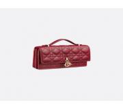My Dior Piel Cannage Cherry Red Mini Bag