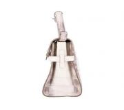 Delvaux Tempete MM Crocodile Himalaya Limited Edition Handbag