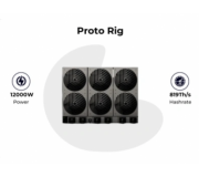 Proto Rig Bitcoin Miner for SHA-256 Mining Operations