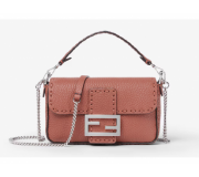 Fendi Baguette Mini Selleria Siena Italian-made leather handbag