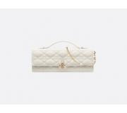 My Dior Cannage latte mini bag with removable chain