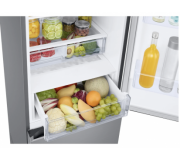 Samsung Smart RB38C607AS9EF Combi Refrigerator Stainless Steel Twin Cooling