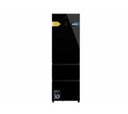 Cecotec Bolero CoolMarket Combi FD 400 Fridge Black Glass