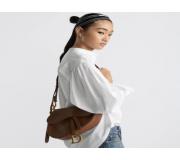 Dior Soft Saddle Calfskin Vintage Camel Leather Handbag