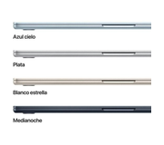 Apple MacBook Air 15.3" M5 GPU 10, 32 GB, SSD 4 TB, Silver