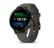 Garmin Venu 3S 41 mm grey steel, grey silicone