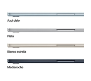 Apple MacBook Air 15.3" M5 GPU 10, 16 ГБ, SSD 512 ГБ, опівнічний