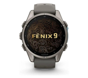 Garmin fēnix 9 GPS Bluetooth Wi-Fi 43 mm titanium grey, silicone
