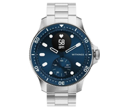 Withings ScanWatch Nova · 42 mm · Bluetooth/Connected GPS · Stainless steel · Blue dial