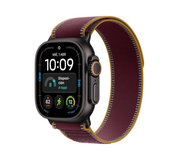 Apple Watch Ultra 4 GPS + Cellular 49 mm black titanium, burgundy Trail M/L