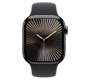 Apple Watch Series 10 GPS + Cellular 42 мм сланцевый титан, чёрный Sport S/M