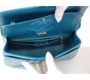 Chanel Double-Lapel Aligator Brillante Exotic Leather Shoulder Bag