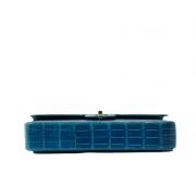 Chanel Double-Lapel Aligator Brillante Exotic Leather Shoulder Bag