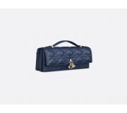 My Dior Piel Cannage Ocean Blue Mini Bag