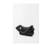 Loewe Ola leather Black medium handbag with removable strap