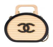 Chanel Black Leather Small Vanity Bag 2022 Edition