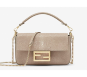 Fendi Baguette Mini Grey Stingray Leather Exotic Handbag