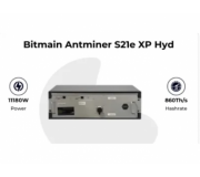 Bitmain Antminer S21e XP Hydro 3U mining rig