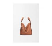 Loewe Hammock Compact piel Marron brown leather handbag