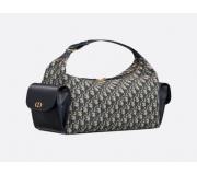 Dior D-Dream Oblique jacquard and leather handbag luxury