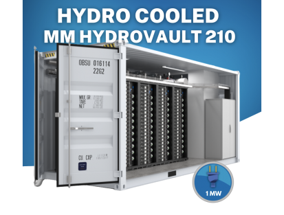 MM-Hydro Vault 210 Container for 1MW Hydro Mining Operations
